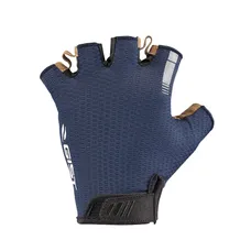 CYCLING GLOVES SHORT GIST AIR SUMMER BLUE S (PAIR CARDED) WITH VELCRO -5519
