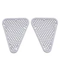 GRILLE DE COQUE AR SCOOT REPLAY DESIGN POUR MBK 50 BOOSTER 2004>/YAMAHA 50 BWS 2004> BLANC (PAIRE)