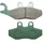 BRAKE PAD OEM PIAGGIO 125 X-EVO AV, X8 AV, X9 AV, 125-300 VESPA GTS AV, 400 X-EVO AV + AR, 125 FLY AV/GILERA 800 GP AR/APRILIA 854 SRV AR, 125-300 SR-MAX AV + AR (PAIRE) (HENG-TONG)-647078