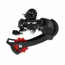 REAR MTB DERAILLEUR P2R 8/7-SPEED TZ CAGE LONGUE BLACK TO VISSER (COMPATIBLE SHIMANO JUSQU'TO 30T) CARDED