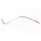BORDURE/JONC DE LEG SHIELD FRONT RIGHT WHITE OEM PIAGGIO 125-250-300 VESPA GTS 2022 >-1B009645000G24