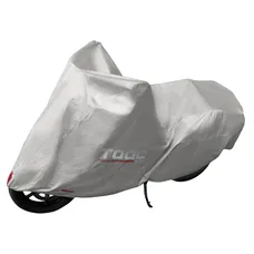 PROTECTIVE COVER MOTORCYCLE TAAC START POLYESTER HYDROFUGE SIZE XL GREY (222X90X136CM) (STRAP ANTI-FLOATING/EYELET LOCK/LINING)