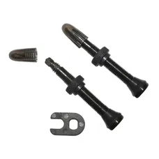 TUBELESS VALVE PRESTA SCHWALBE 40 mm VALVE CORE REMOVABLE (SOLD AS A PAIR CARDED)