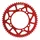 ADAPTABLE 50CC GEARED MOTORCYCLE REAR SPROCKET APRILIA 50 RX 2006>2017/DERBI 50 SENDA X RACE 2004>2011/RIEJU 50 MRT 2009> 420 53 DTS ALUMINIUM CNC RED (DIAMETER 105/124/8.5) -STAGE 6