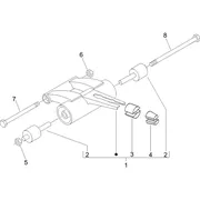 Bras oscillant