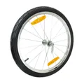 ROUE REMORQUE VELO 20" RAYON BLOCAGE AVEC PNEU + CHAMBRE - POUR REMORQUE 137432