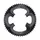 ROAD CHAINRING 4-BOLT DIA. 110 FOR SHIMANO 105 R7000 OEM 53T OUTER 11-SPEED BLACK