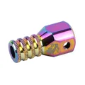 EMBOUT SELECTEUR DE VITESSE VOCA RACING MINARELLI 50 AM6/BETA 50 RR/RIEJU 50 MRT/SHERCO 50 SM-R, SE-R ALU CNC NEO-CHROME