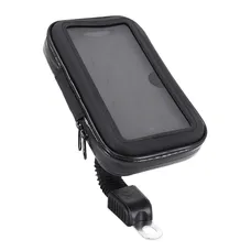 SMARTPHONE MOUNT AVOC WITH BRACKET HANDLEBAR AND REAR-VIEW MIRROR SIZE L (15,5 X 8,5 cm)