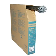 BRAKE CABLE SHIMANO ROAD STEEL 1,6 mm 2,05M (SOLD PER BOX OF 100)