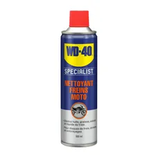 NETTOYANT FREIN WD-40 SPECIALIST MOTO (AEROSOL 500 ml)