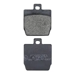 BRAKE PAD SET NEWFREN FOR MBK 50 STUNT 2000> FRONT, NITRO 1997> REAR/YAMAHA 50 SLIDER 2000> FRONT, AEROX 1997 REAR (FD0251BE) (ELITE ORGANIC)