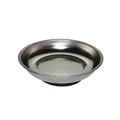 RECIPIENT/COUPELLE/BAC/PLATEAU MAGNETIQUE ROND POUR RECEVOIR LES VIS AU DEMONTAGE DIAM 150mm AVEC CAOUTCHOUC ANTI-DERAPANT -BUZZETTI- (0546)