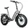 ELECTRIC BICYCLE/E-BIKE PLIANT FAT BIKE 20 LEADER FOX CODY UNISEX GREY 7-SPEED HUB MOTOR AR BAFANG 36-SPEED 80NM BATTERY 16AH