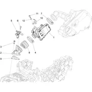 Corps papillon - Injecteur - Raccord d'admission