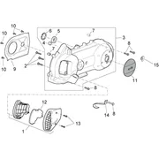 Couvercle variateur