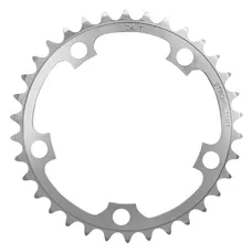 ROAD CHAINRING 5-BOLT DIA. 110 STRONGLIGHT DURAL 34T INNER SILVER TYPE SHIMANO 10/9-SPEED
