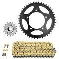 KIT CHAINE ADAPTABLE APRILIA 900 SHIVER 2017>2020, 750 SHIVER 2007>2016 525 16x44 (DIAM COURONNE 100/120/10.25) (DEMULTIPLICATION ORIGINE) -AFAM