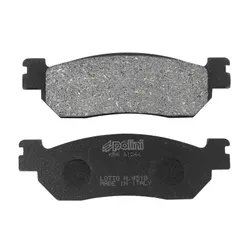 BRAKE PAD SET POLINI FOR MBK 250 SKYLINER REAR, 125 CITYLINER REAR/YAMAHA 250 MAJESTY REAR, 250 X-CITY REAR, 125 XMAX REAR, 250 XMAX REAR (L 100 mm - H 31.5 mm - P 9 mm) (174.0022) (ORIGINAL)