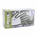 WORKSHOP GLOVES NITRILE HIREX BLACK T10 (XL) (BOX OF 100)