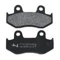 BRAKE PAD SET NEWFREN FOR KAWASAKI 250 SC EPSILON 2002> REAR/SUZUKI 400 BURGMAN 2001>2006 REAR, 250 BURGMAN 2001>2006 REAR (L 81 mm - H 42 mm - P 8.3 mm) (FD0326BE) (ELITE ORGANIC)