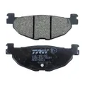 PLAQUETTE DE FREIN TRW POUR YAMAHA 500 TMAX 2004>2011 AR, 400 MAJESTY 2004>2011 AR (MCB768 LC)