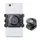 SMARTPHONE MOUNT SCOOTER SP CONNECT PACK/KIT FITTING KIT UNIVERSAL BLACK (REAR-VIEW MIRROR) (DIAMETER 10-16 mm) SPC+