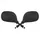 ADAPTABLE REAR-VIEW MIRROR PEUGEOT 50 KISBEE, VIVACITY 3 (ROD SHORT) (CE APPROVED) (PAIR) -P2R