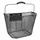 FRONT BASKET STEEL NID ABEILLE NEWTON BLACK MOUNTING KIT RAPIDE CLIPS RPD 25,4/31,8 mm 19L (LG35XL25XH25)
