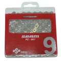 CHAINE VELO 9V. ROUTE/VTT SRAM PC-951 NOIR 114 MAILLONS (1/2"x11/128")