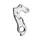 DERAILLEUR HANGER ALUMINIUM MARWI BH/BIANCHI/FONDRIEST/GO SPORT/CANYON... GH-045 (SOLD INDIVIDUALLY CARDED)
