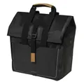 BICYCLE PANNIER BASIL URBAN DRY SHOPPER BLACK RIGHT/LEFT WATERPROOF 20L (32X15X37CM)