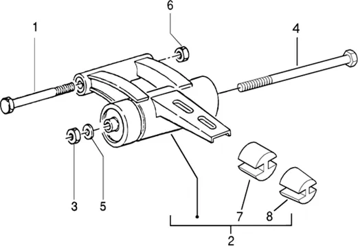 Bras oscillant