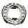 BRAKE SHOE SET REAR OEM PIAGGIO 50 ZIP 2T AR, 50-125 VESPA LX AR, TYPHOON, NRG, LYBERTY/GILERA 50 STALKER, RUNNER (D. 105)-82907R