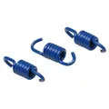 RESSORT EMBRAYAGE SCOOT MALOSSI POUR EMBRAYAGE DELTA/FLY CLUTCH MBK 50 BOOSTER, NITRO/YAMAHA 50 BWS, AEROX/APRILIA 50 SR/MALAGUTI 50 F12 (3 RESSORTS BLEU DIAM 2mm)