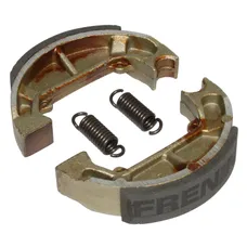 BRAKE SHOE SET SCOOTER NEWFREN FOR PIAGGIO 50 ZIP 1992>1993 REAR, NRG 1994>1995 REAR, NTT 1994>1995 REAR, SFERA 1991>1994 REAR DIAMETER 100X20 MM (GF0252)