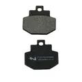 PLAQUETTE DE FREIN NEWFREN POUR BENELLI 125-150 ADIVA 2000>2002 AR / GILERA 50 DNA 2000>2007 AR, 125 RUNNER VXR 2001>2004 AR / PIAGGIO 300 VESPA IE GTS 2012> AR (FD0298BE) (ELITE ORGANIQUE)