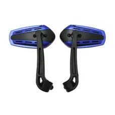 REAR-VIEW MIRROR SCOOTER REPLAY X-RUN BLUE (PAIR)