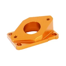 INTAKE MANIFOLD 50CC GEARED MOTORCYCLE STAGE6 R/T HIGH FLOW 28 mm FOR DERBI/AM6 ORANGE