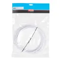 BRAKE CABLE OUTER ELVEDES WHITE 4,9 mm (ROLL OF 10M) WITH LINER