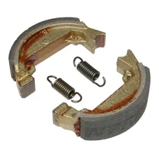 BRAKE SHOE SET MOPED NEWFREN FOR MBK 50 FRONT/REAR DIAMETER 80X20 MM (GF1271)