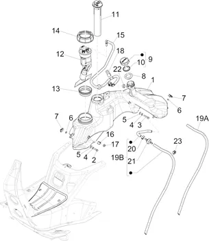 Réservoir carburant