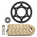 KIT CHAINE ADAPTABLE YAMAHA 125 YZF-R125 2008>2016, YZF-R125 ABS 2015>2018 428 14x48 (DIAM COURONNE 76/100/8.5) (DEMULTIPLICATION ORIGINE) -JT SPROCKETS/DID
