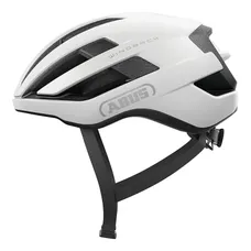CASQUE VELO ADULTE ABUS ROUTE / URBAIN WINGBACK POLAR BLANC MAT TAILLE S (51-55cm) REGLAGE MOLETTE