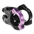MTB STEM SWITCH ROCKER ALUMINIUM CNC BLACK/PURPLE HANDLEBAR 35 mm DH L 45 mm