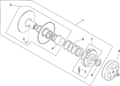 Embrayage Hong Zeng