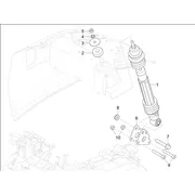 Suspension arrière - Amortisseur/s