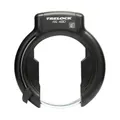 ANTIVOL VELO FER A CHEVAL TRELOCK RS480 NOIR AVEC FIXATION (FIXATION SUR CADRE LARGEUR DE 89 mm à 112 mm) ECART PNEU 75 mm