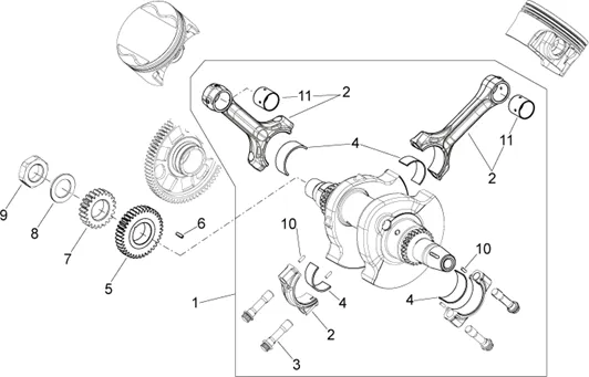 Arbre moteur