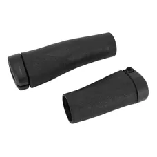 GRIP CITY HERRMANS GRIP CLIK BLACK L123/90 mm SERRAGE LOCK (PAIR CARDED) - FOR E-BIKE AND LOUEUR